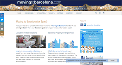 Desktop Screenshot of movingtobarcelona.com