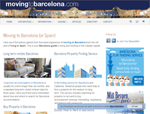 Tablet Screenshot of movingtobarcelona.com